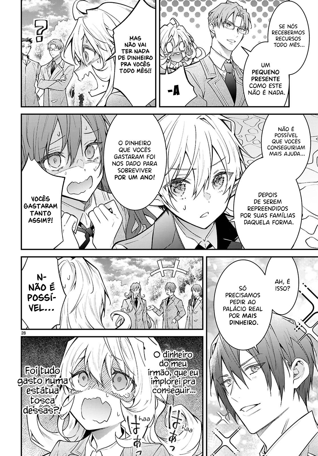 Read Otome Game Sekai wa Mob ni Kibishii Sekai desu PT Manga Online