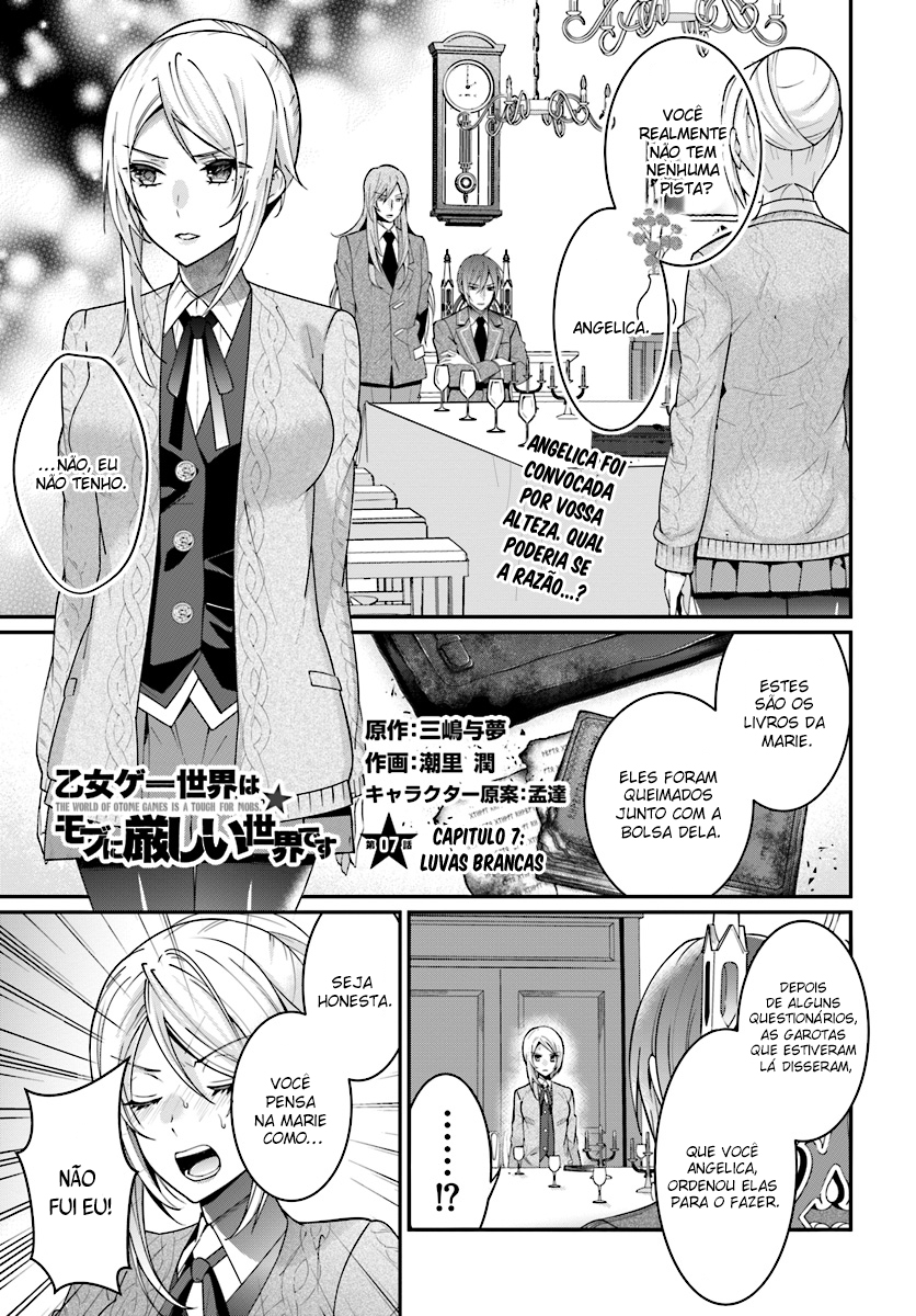 Read Otome Game Sekai wa Mob ni Kibishii Sekai desu PT Manga Online